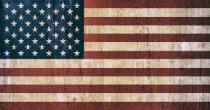 America's vintage flag