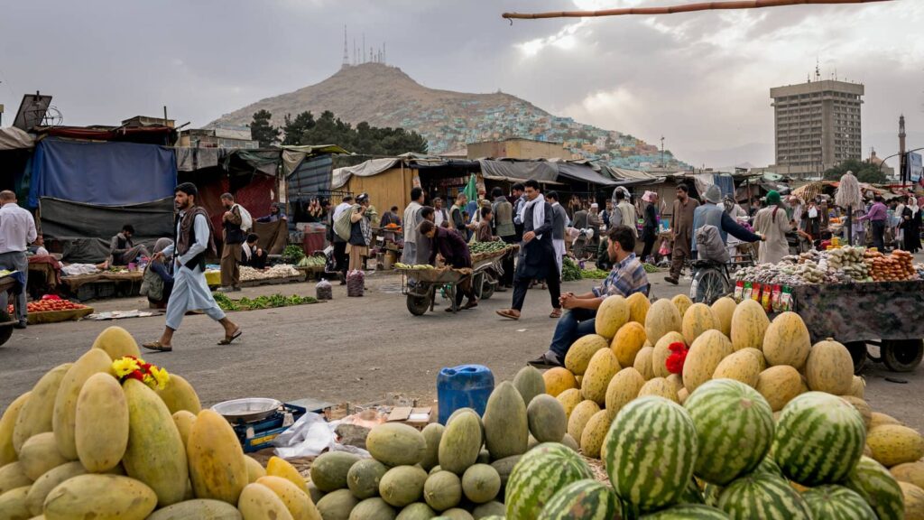 Afghanistan market