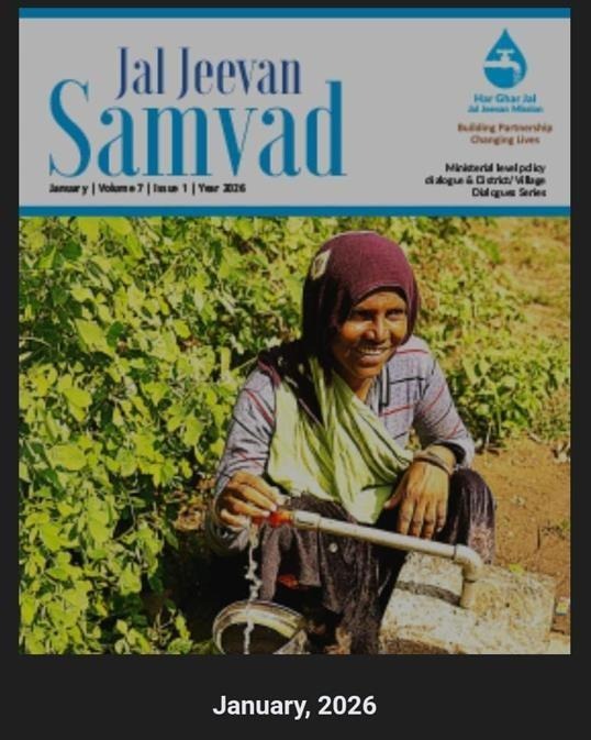 Figure 3. Jal Jeevan Samvad: Promoting access to safe and sustainable drinking water. Source: Jal Jeevan Samvad, Department of Drinking Water and Sanitation, Ministry of Jal Shakti, Government of India (2026). Beyond the Environmental Crisis